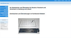 Desktop Screenshot of innazimmer.com