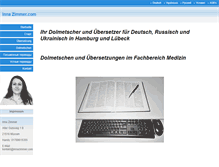 Tablet Screenshot of innazimmer.com